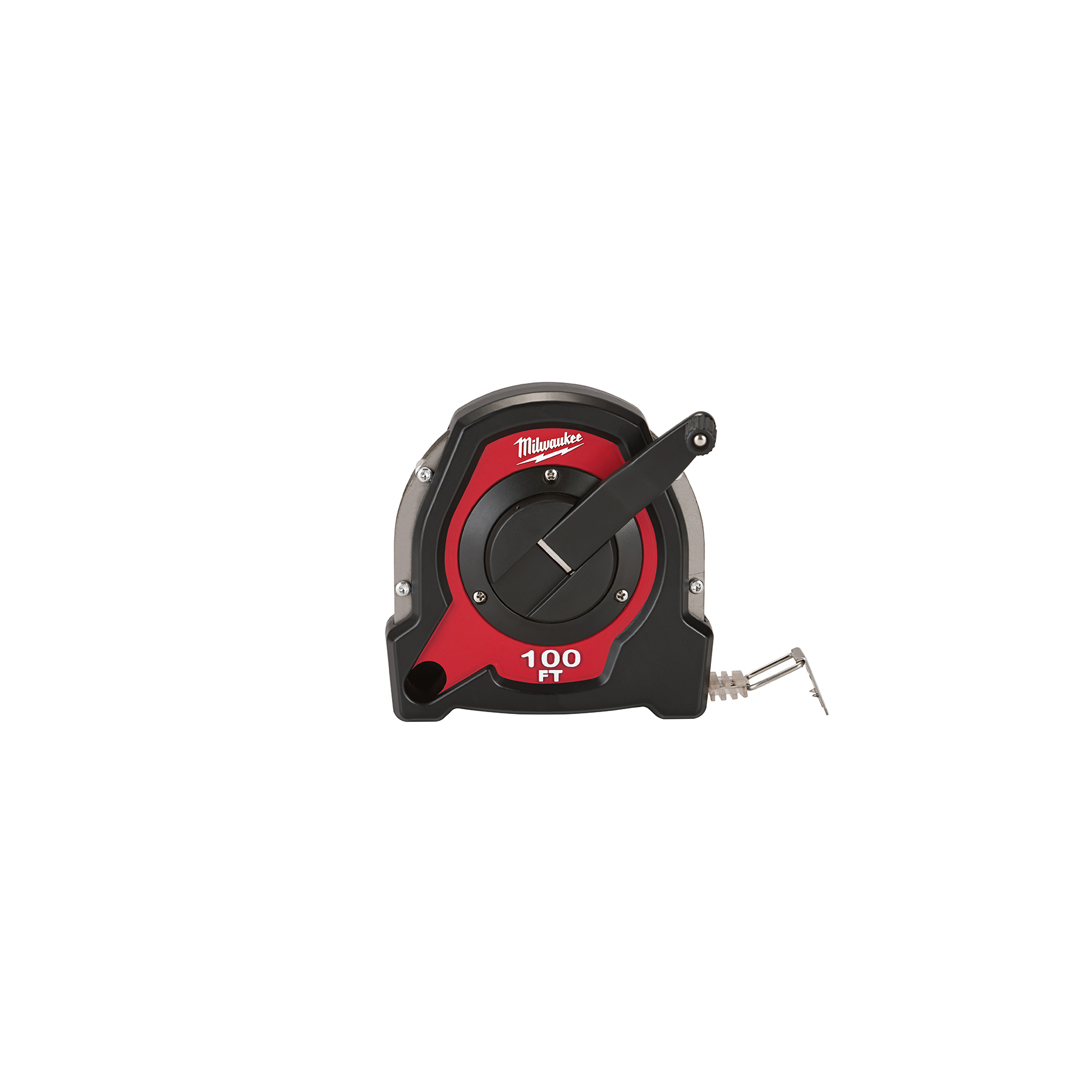 thumbnail image 2 of Milwaukee Closed Reel Long Tape Measure - 100-Foot Steel Blade With Grime Guard 2 of 9