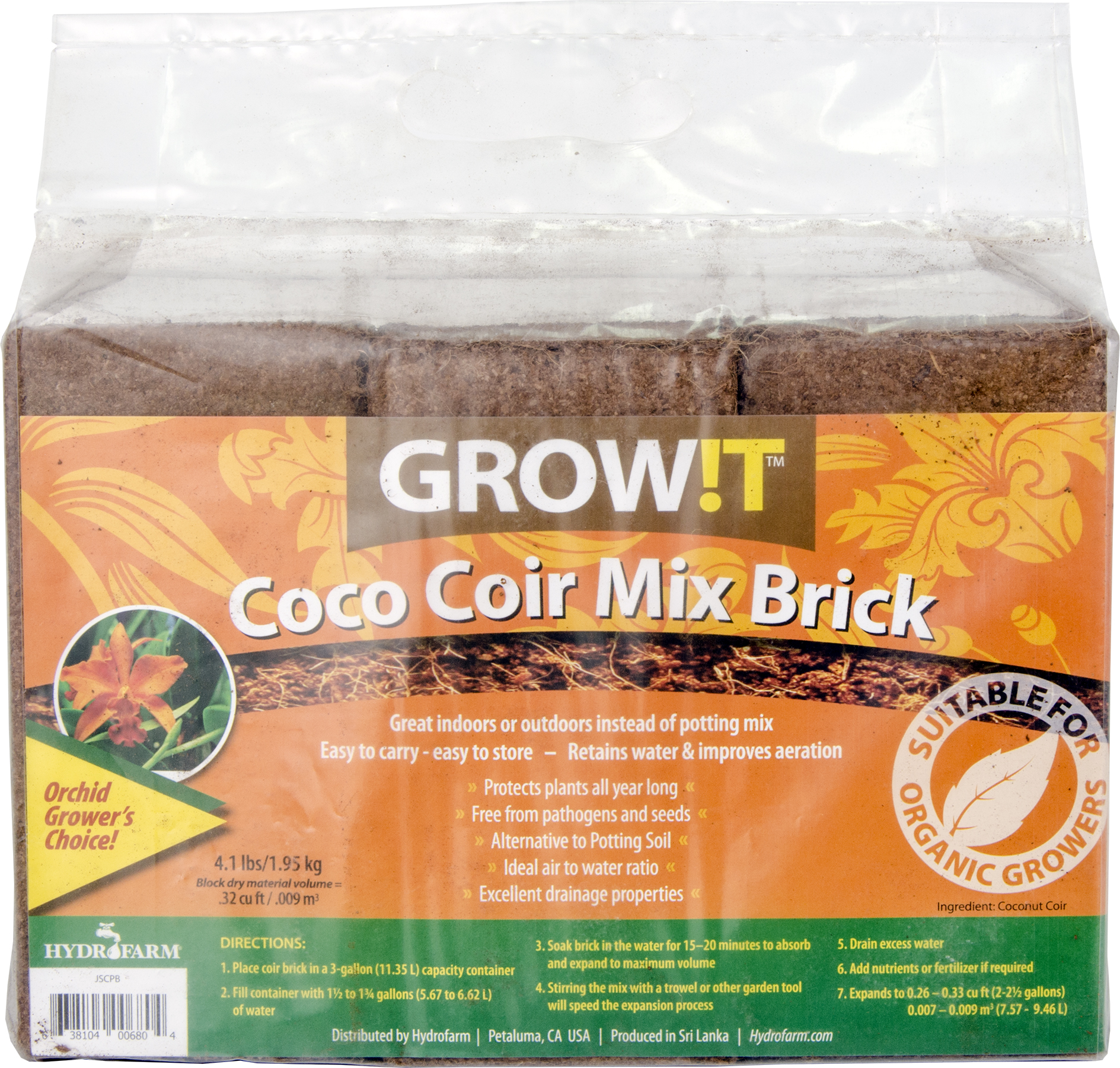 Coco Coir Mix Brick 3 Pack at Hill's Ace Hardware & Lumber